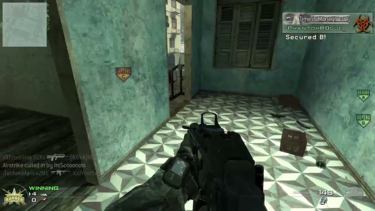 Modern Warfare 2 - Fast Nuke with UMP45 on Strike (IW4X)