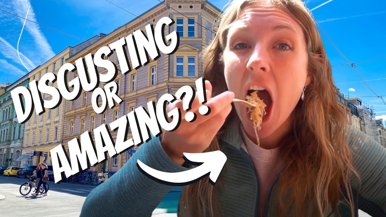 WE TRIED TRADITIONAL AUSTRIAN FOOD