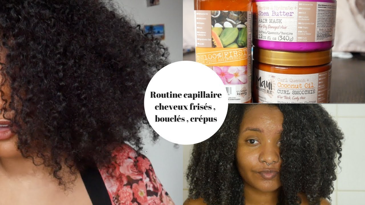 NATURAL HAIR ROUTINE / CHEVEUX FRISÉS , BOUCLÉS , CRÉPUS / 4A 4B 4C // MINI BN