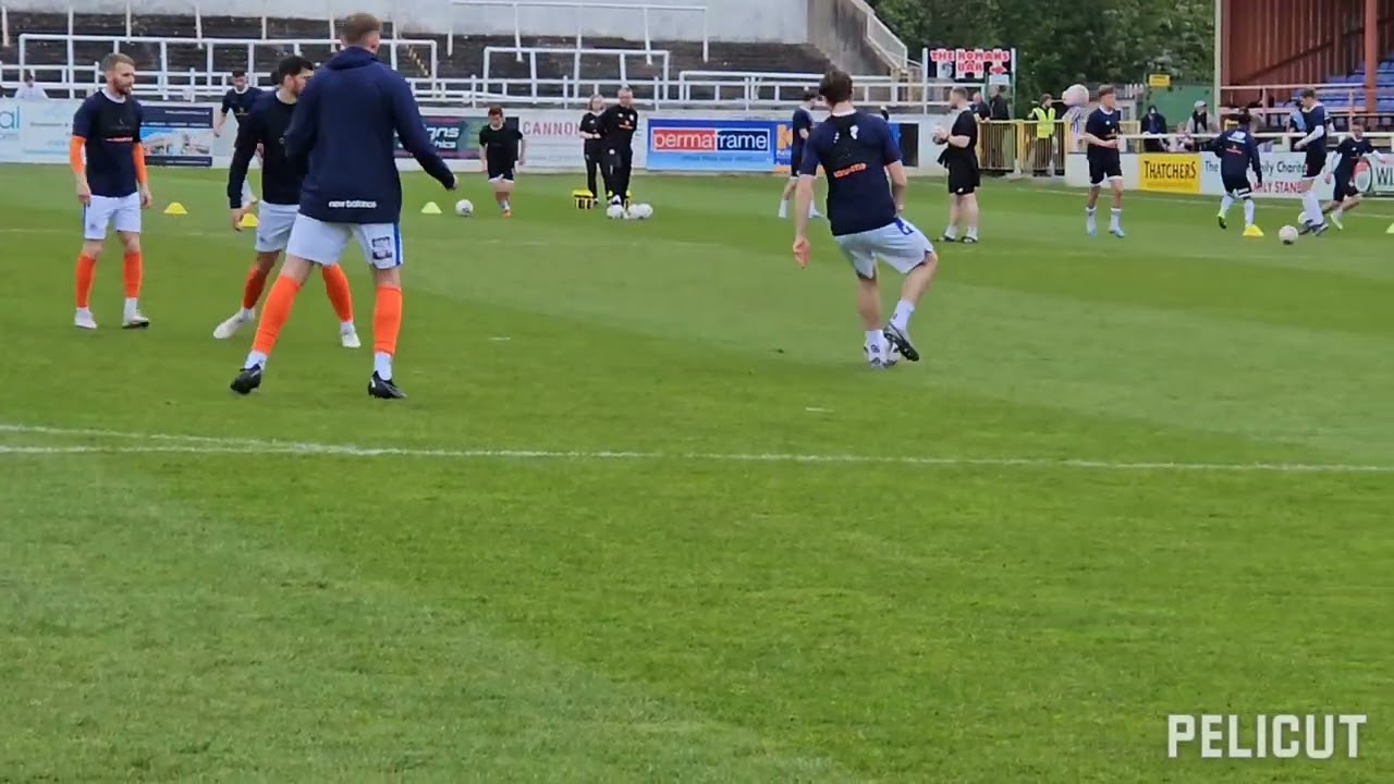 Match-Day at Twerton Park - Bath City, England