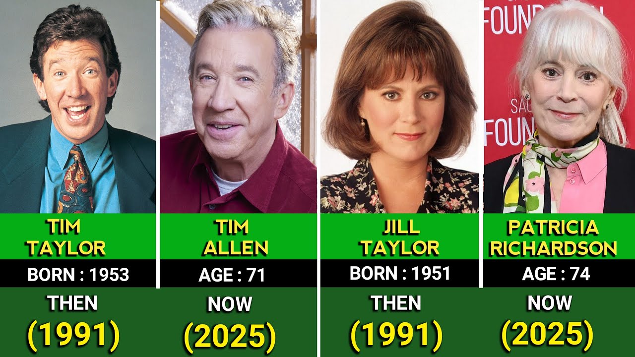 Home Improvement 1991 Cast Then And Now