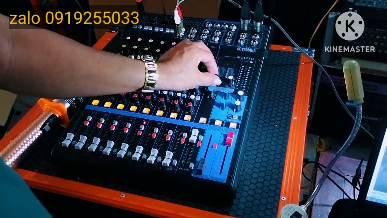 Mixer Yamaha MG12XU 🥰 quá đỉnh quá hay echo revb cực kỳ hay luôn cô chú 🥰🥰
