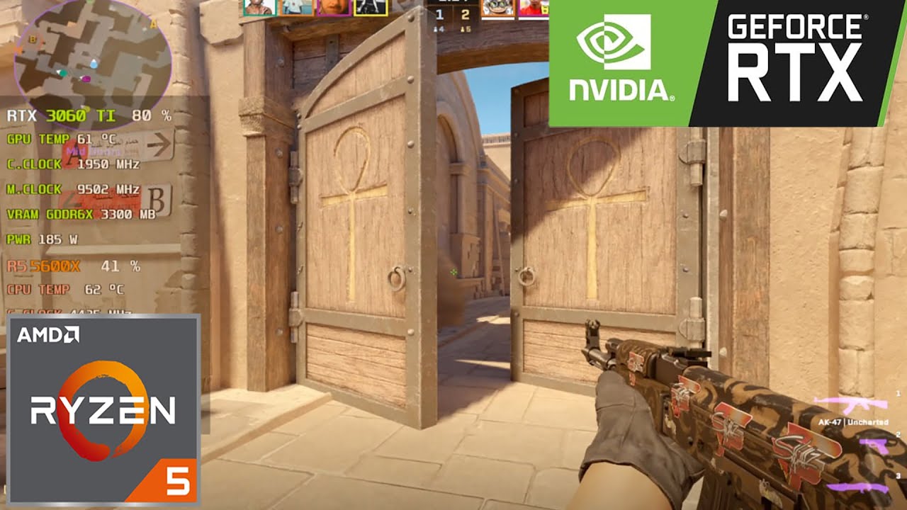 Counter-strike 2  &mdash;  RTX 3060 Ti & Ryzen 5600X