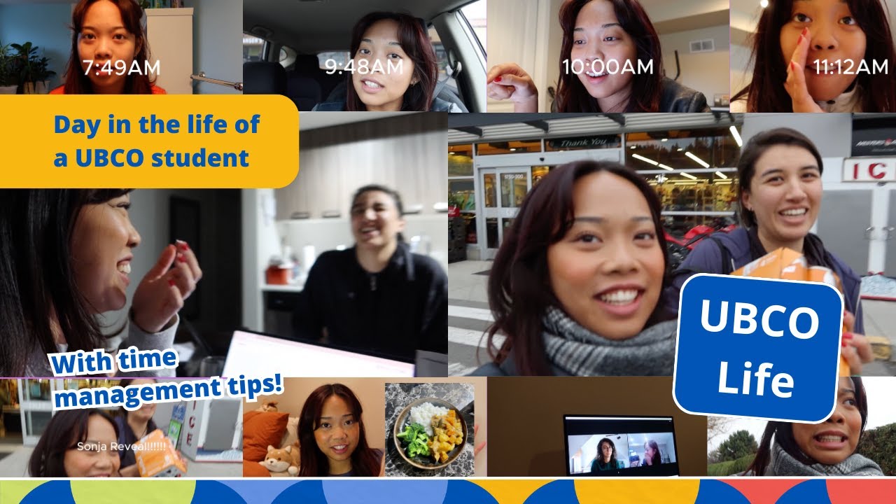 Day in the Life of a UBCO student | TIPS & TRICKS for managing your time as a university student