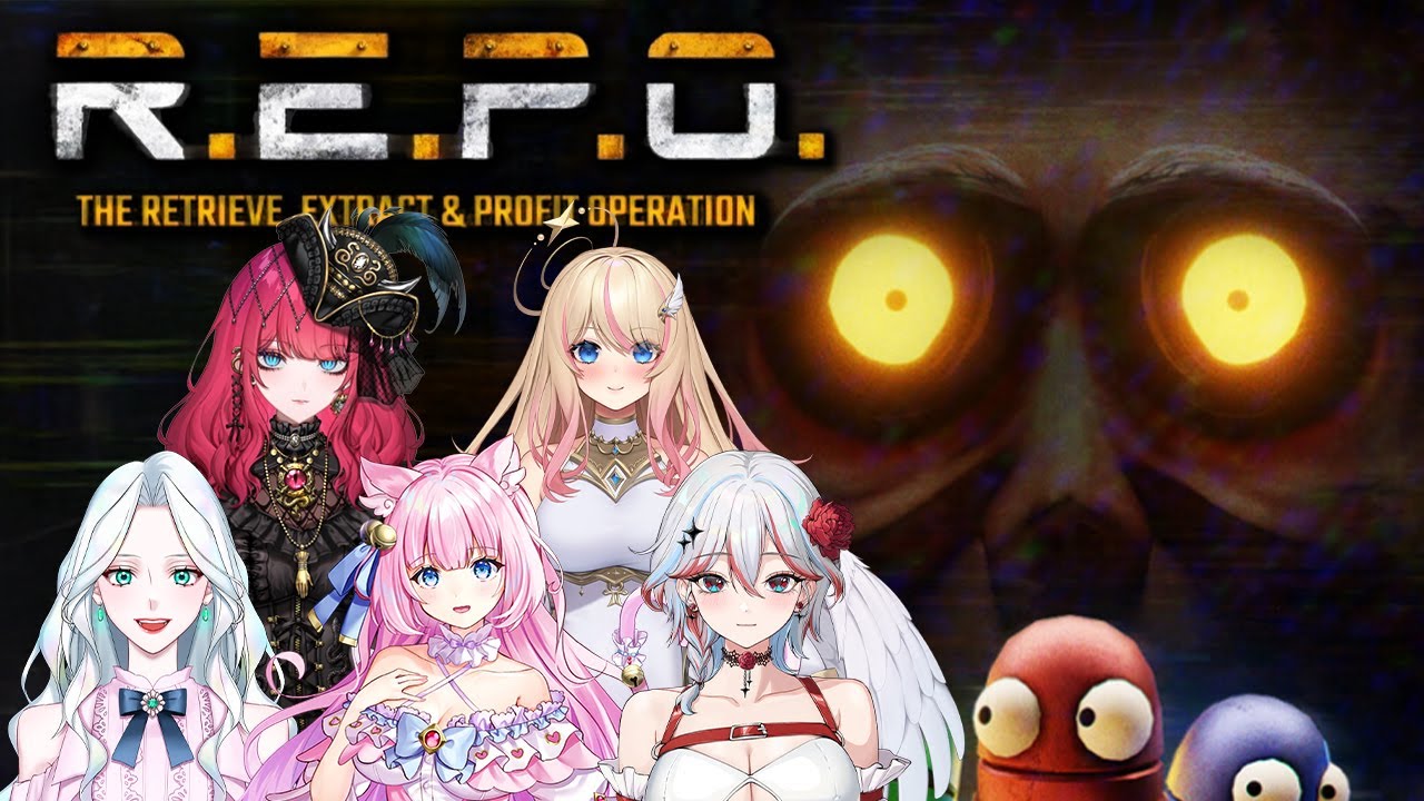 【R.E.P.O.】女子会っょっょR.E.P.O.、やっちゃるよ～！！【 #やまぐっち ・同時配信】