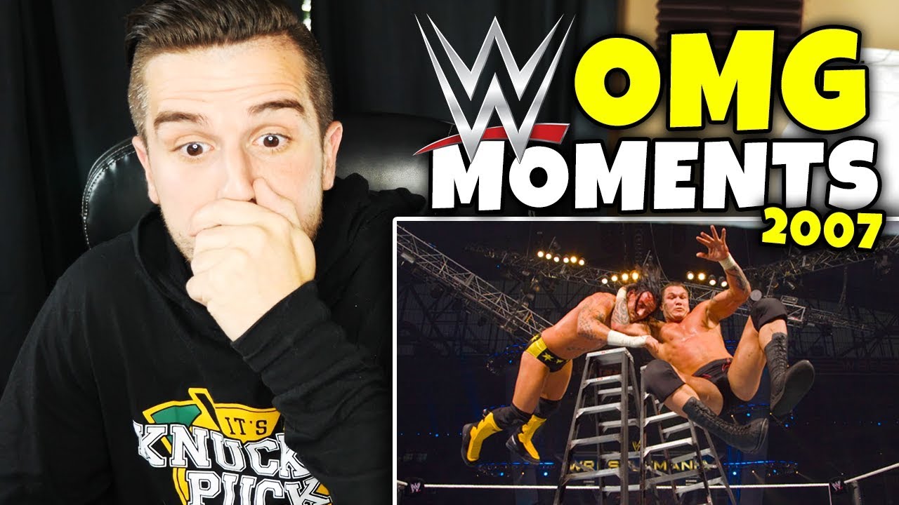 WWE BEST OMG MOMENTS OF 2007!!