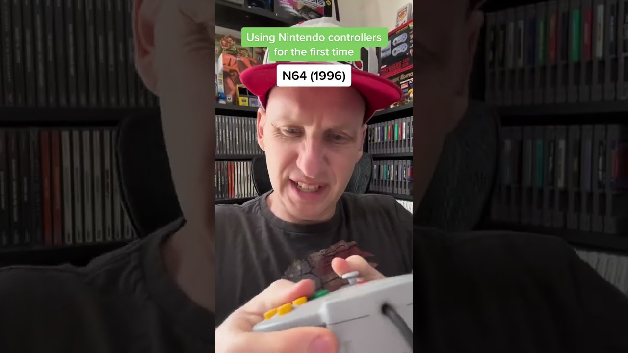 Первое использование контроллеров Nintendo