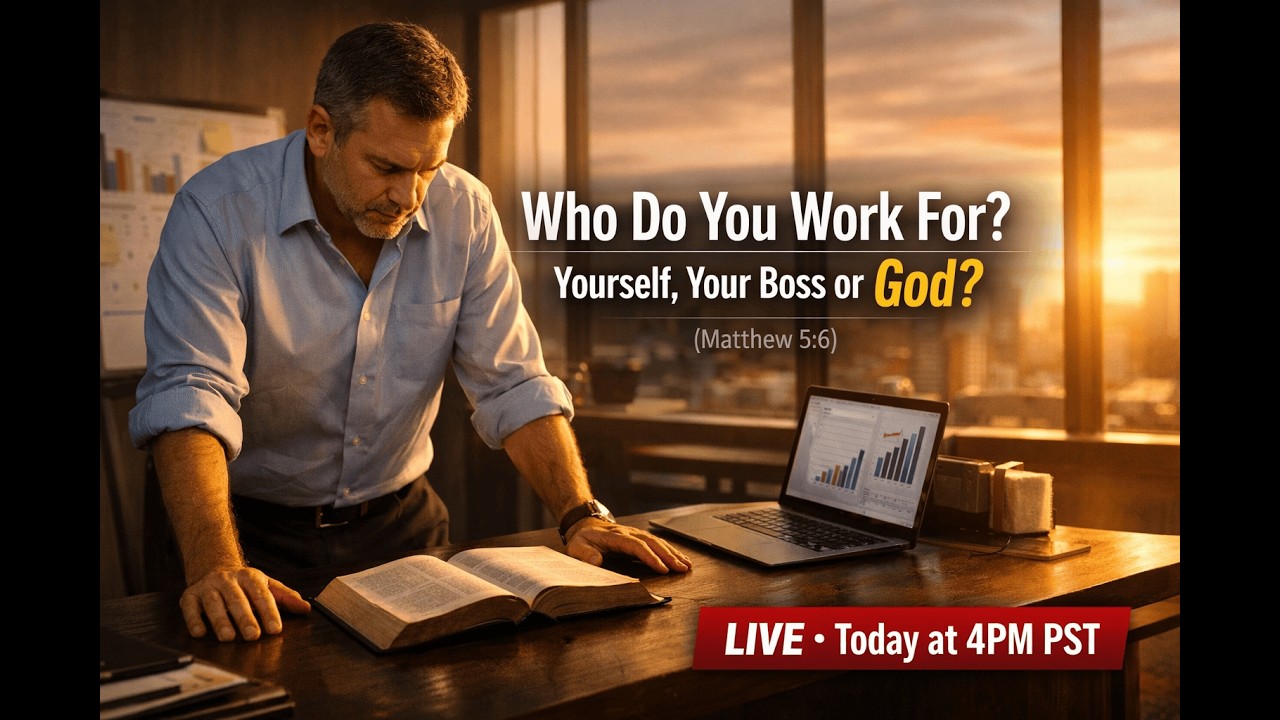 Day 36: Who Do You Work For? Yourself, Your Boss or God?