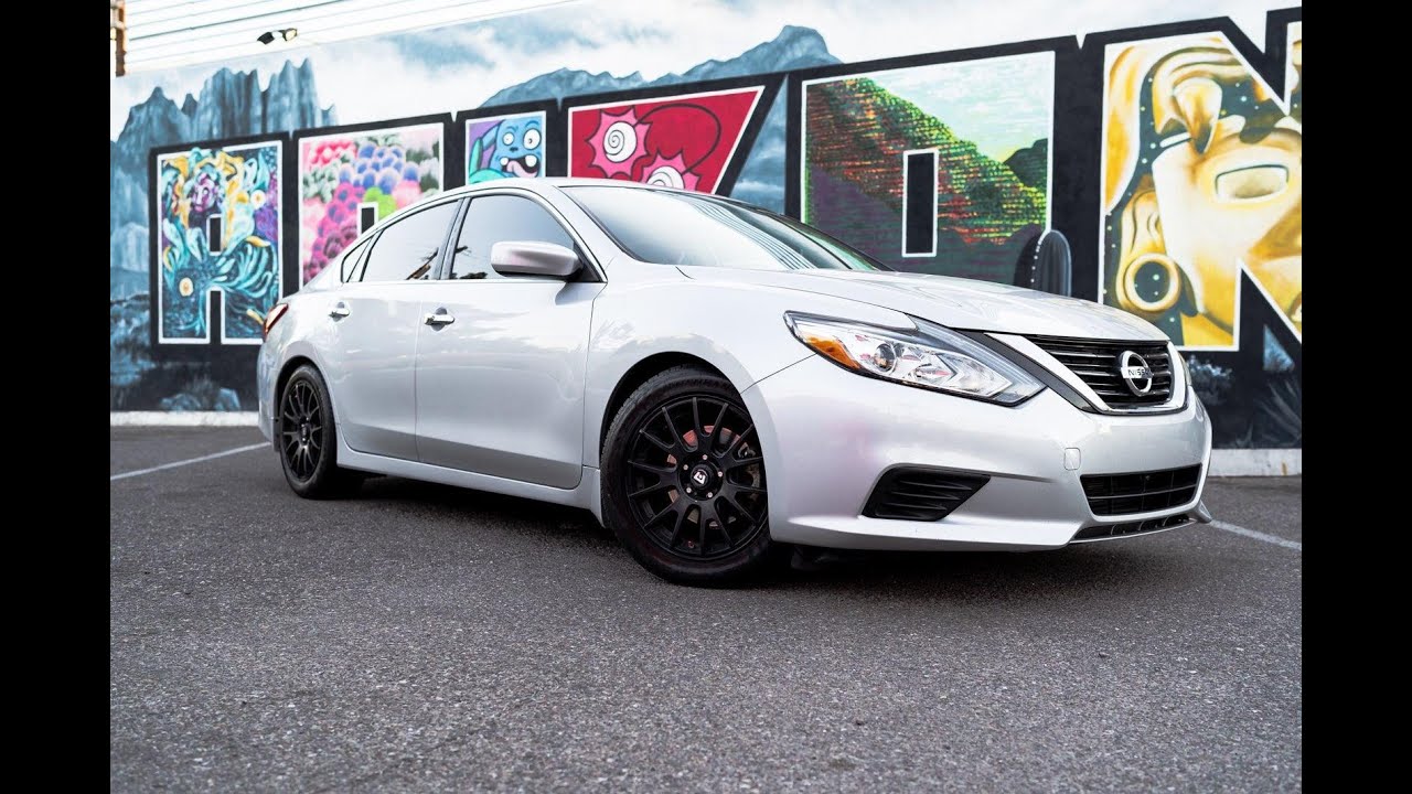 How to install godspeed coil springs on a  2016 Nissan altima at home! for only 130$
