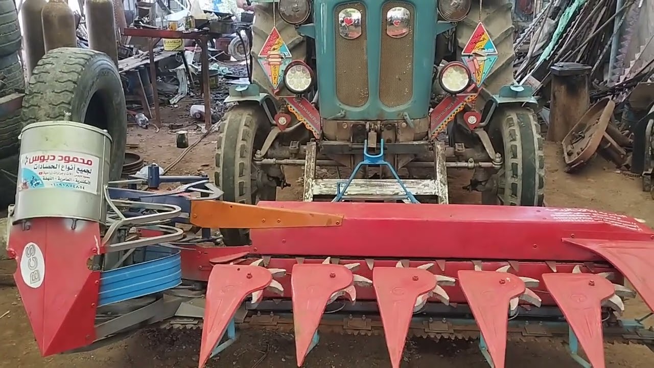 سدر حصاد القمح بالتربيط الجرار الناصر
