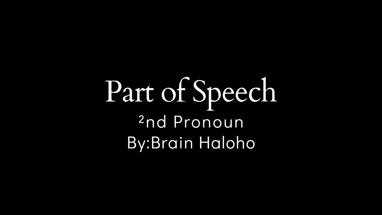 Pronoun