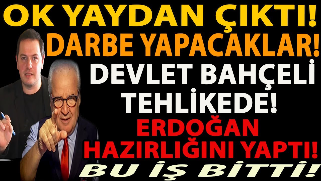OK YAYDAN &Ccedil;IKTI! DARBE YAPACAKLAR! DEVLET BAH&Ccedil;ELİ TEHLİKEDE! ERDOĞAN HAZIRLIĞINI YAPTI! BU İŞ BİTTİ!