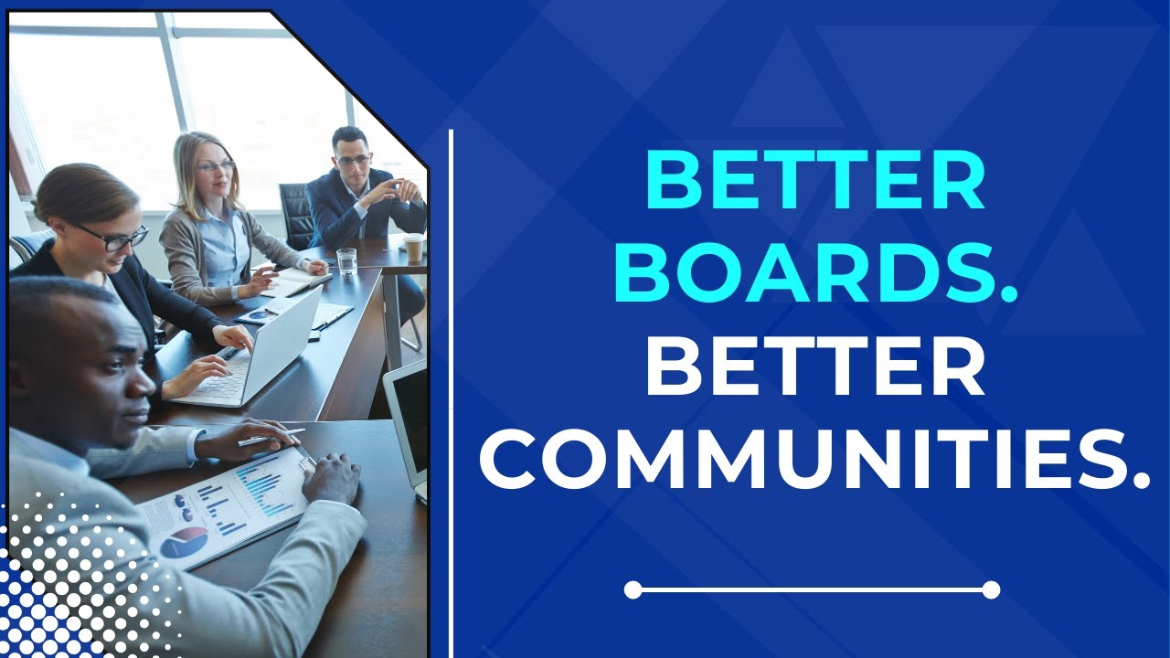 Effective Board Governance for Nonprofit Success | Better Boards Better Communities - Intro
