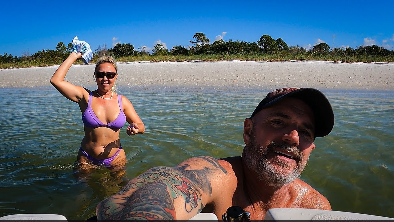 Boating Adventure: Shell Key Preserve & Parkshore Grill in October