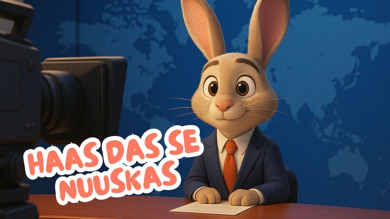 Haas Das se Nuuskas – Diere kyk nuus in die woud! l Sing Saam l Opvoedkundig l Afrikaans
