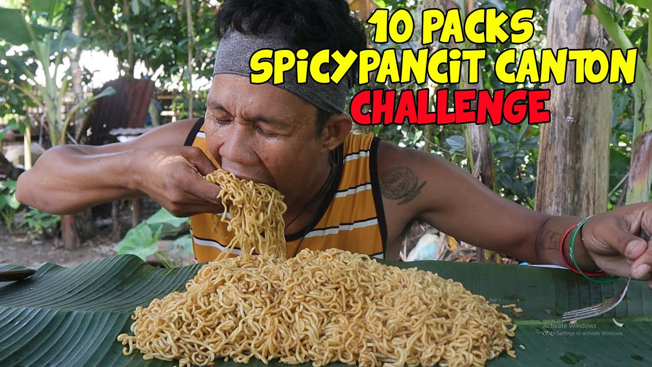 10 PACKS SPICY PANCIT CANTON CHALLENGE