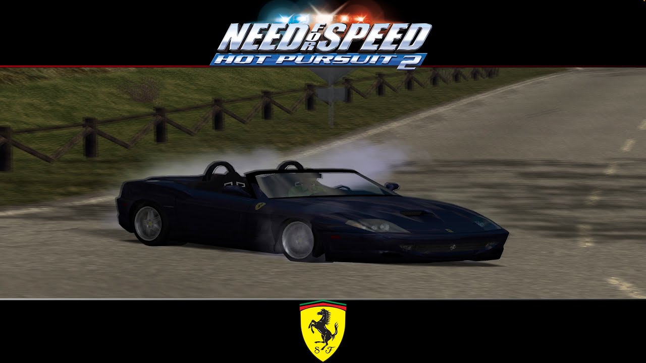 Need for Speed: Hot Pursuit 2 - Ferrari 550 Barchetta Pininfarina - Alpine Trail - 8 Laps