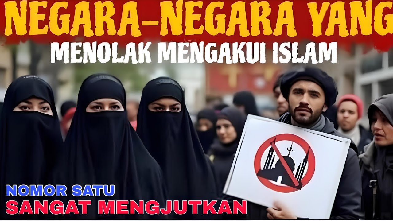 Inilah 7 Negara Besar Yang Menolak Mengakui ISLAM Sebagai Agama