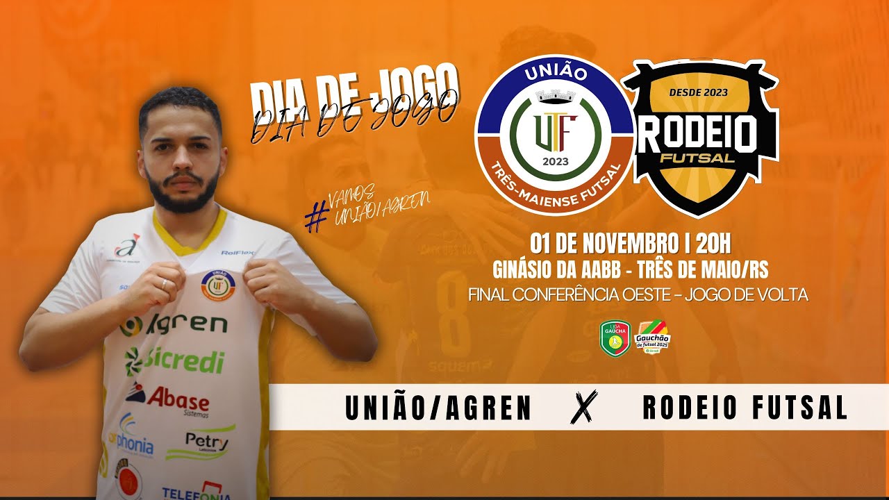 UNIÃO TRÊS-MAIENSE/AGREN X RODEIO - FINAL CONFERÊNCIA OESTE - GAUCHÃO SÉRIE C 2025 | JOGO COMPLETO