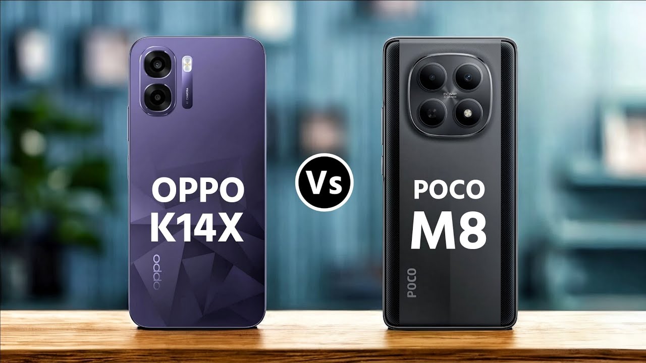 Oppo K14x Vs Poco M8 || Which One is Better?