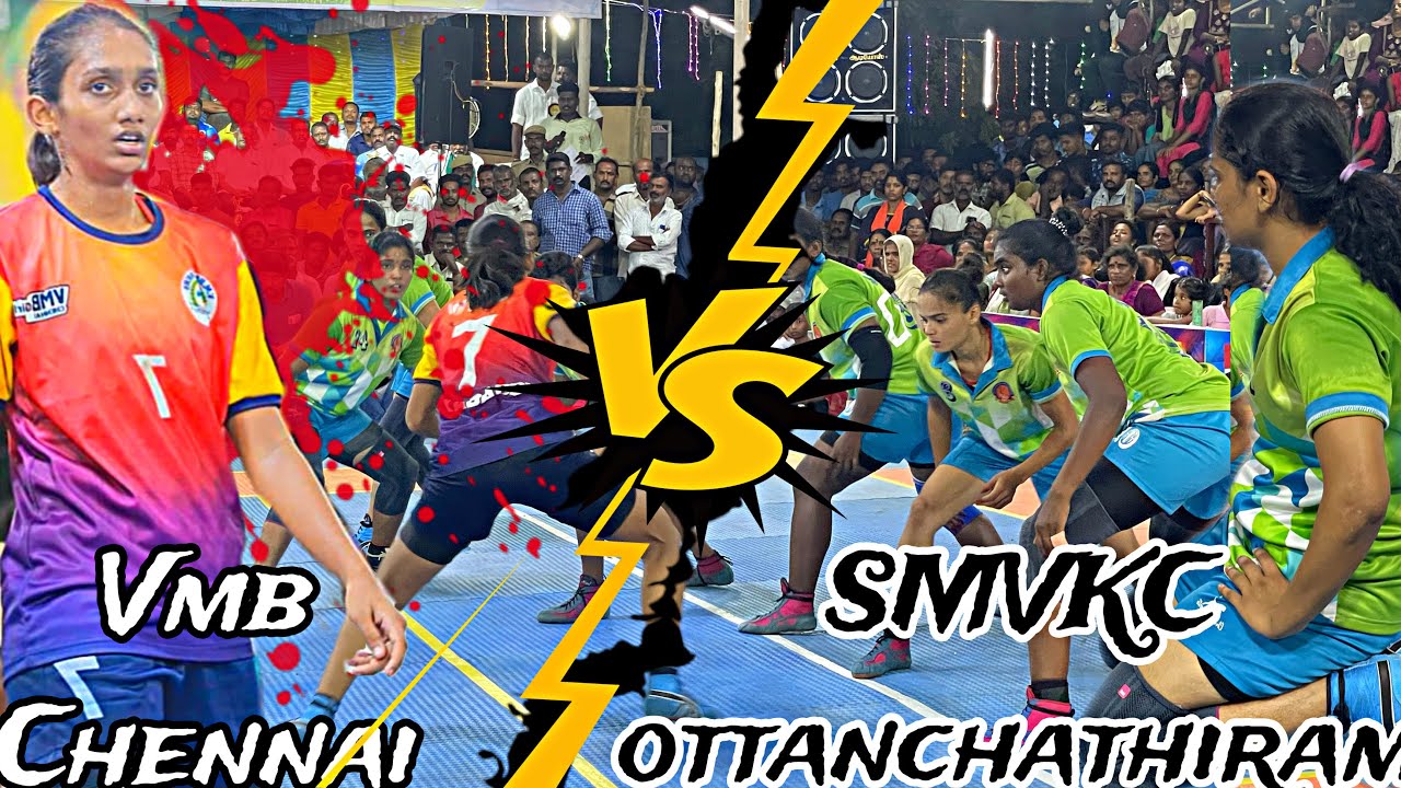 VMB CHENNAI vs SMVKC OTTANCHATHIRAM|TIRUPATTUR-SIVAGANGAI|ALL INDIA WOMEN'S 
