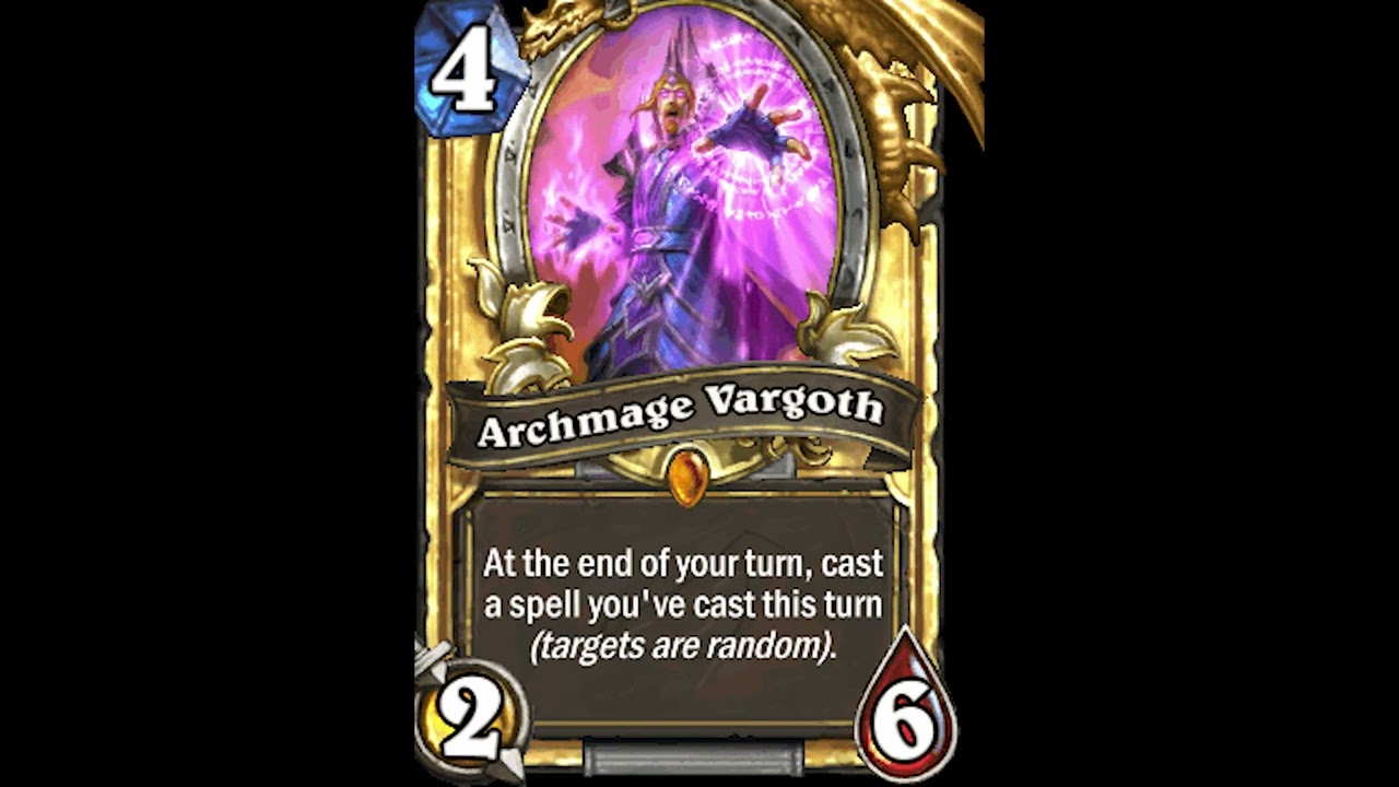 Free of that blasted tower! - Archmage Vargoth - Hearthstone