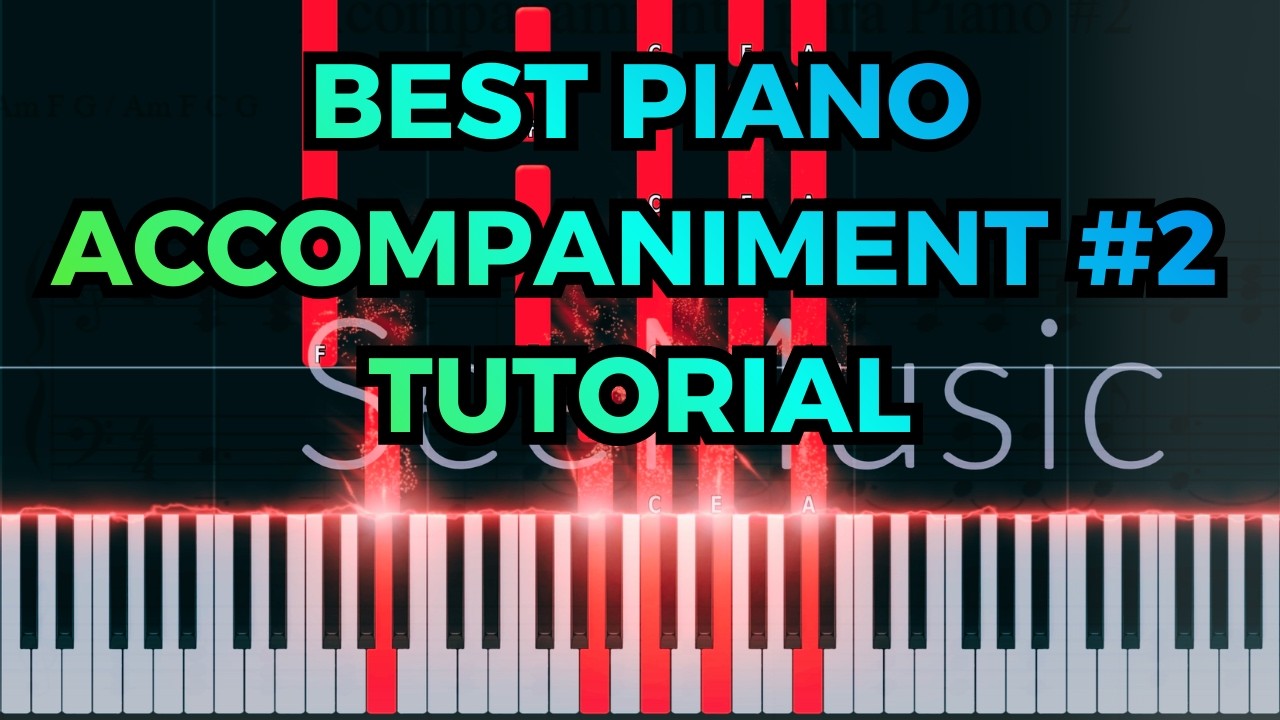 The BEST piano and keyboard accompaniments you should know #2 PIANO KEYBOARD TUTORIAL