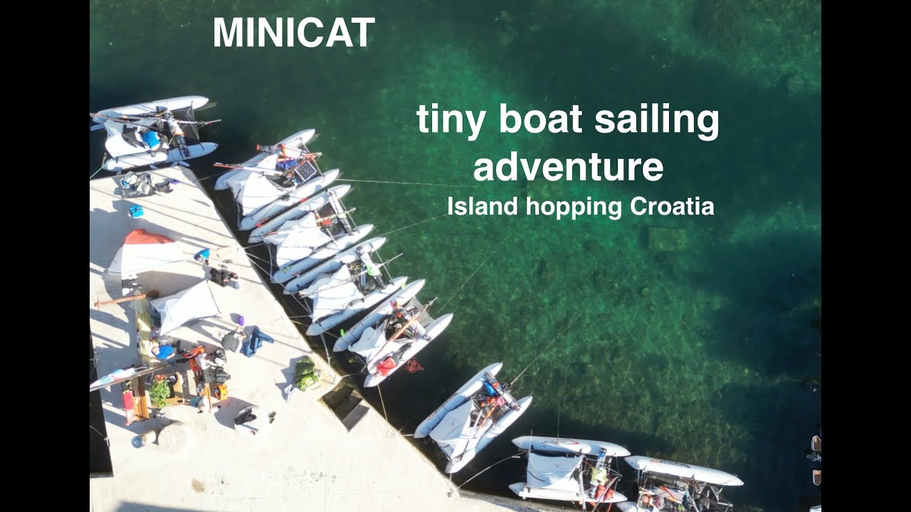 Island hopping with 8 tiny boats - MINICAT Croatia Adventure´24