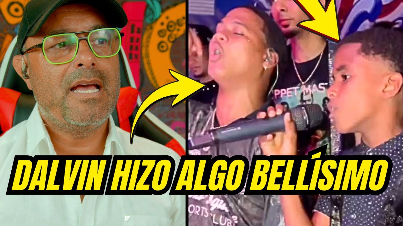NIÑO CANTA EN FIESTAS POPULARES INVITADO POR DALVIN ¡¡Y SORPRENDE A TODOS!!