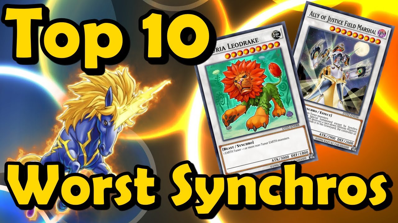 Top 10 Worst Synchro Monsters in YuGiOh