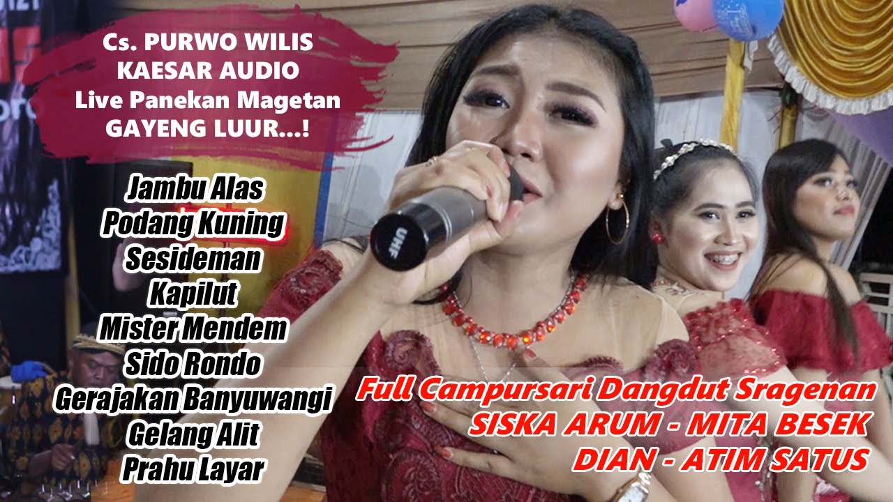 CAMPURSARI KOPLO SRAGENAN JOSS..! GAYENG POLL || PURWO WILIS FULL ALBUM