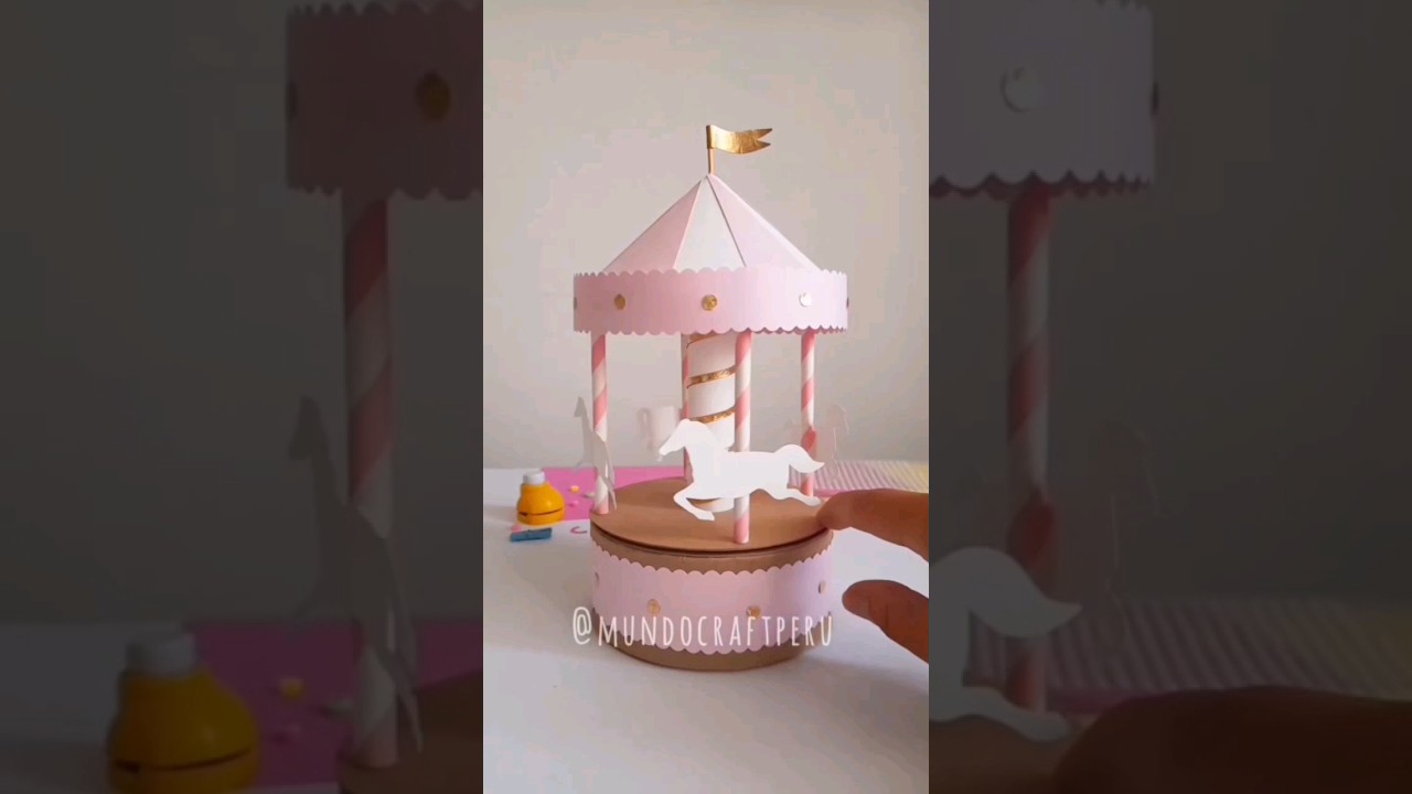 carousel making with paper