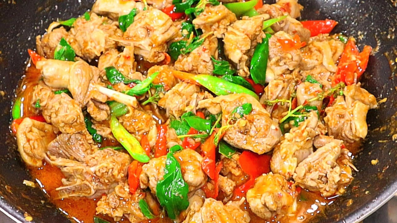 #ผัดเผ็ดเป็ด ผัดเองง่ายๆ เป็ดนุ่มไม่เหนียว ไม่มีกลิ่น ผัดให้ถึงเครื่องแบบนี้เลย รับรองรสเด็ดแน่นอน