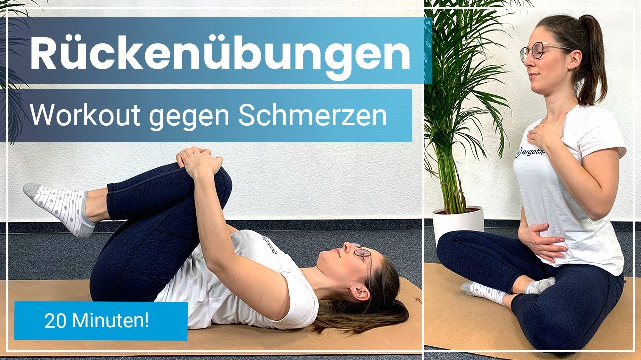 Rückenübungen für Zuhause ➡️ 20 Minuten täglich für einen gesunden Rücken 🙆‍♀