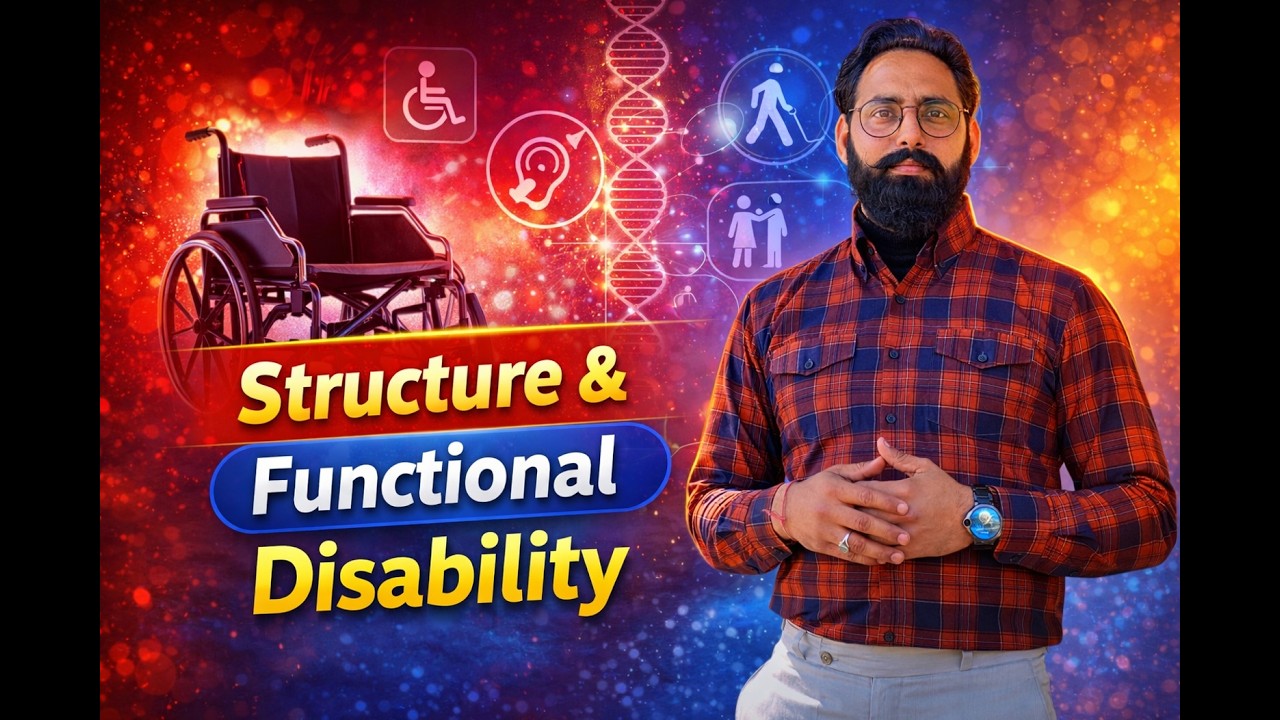 Disability || PSTET Physical Education || PTI 2000 / DPE/NVS/KVS/EMRS ||