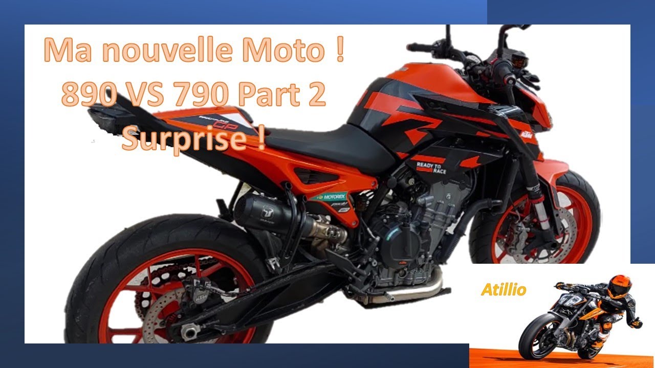 KTM 890 GP VS 790 et si on Parle KTM 2023, du nouveau pour les A2. Ma nouvelle moto ? Surprise