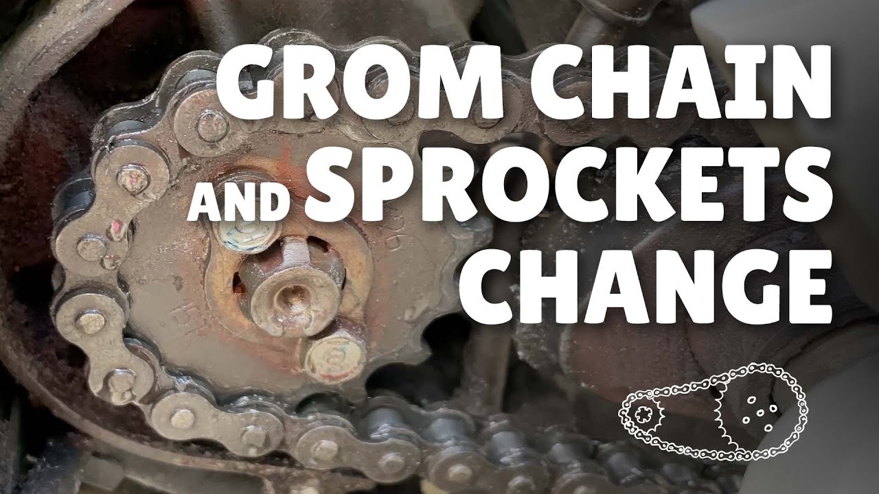 Honda Grom Chain and Sprockets Replacement