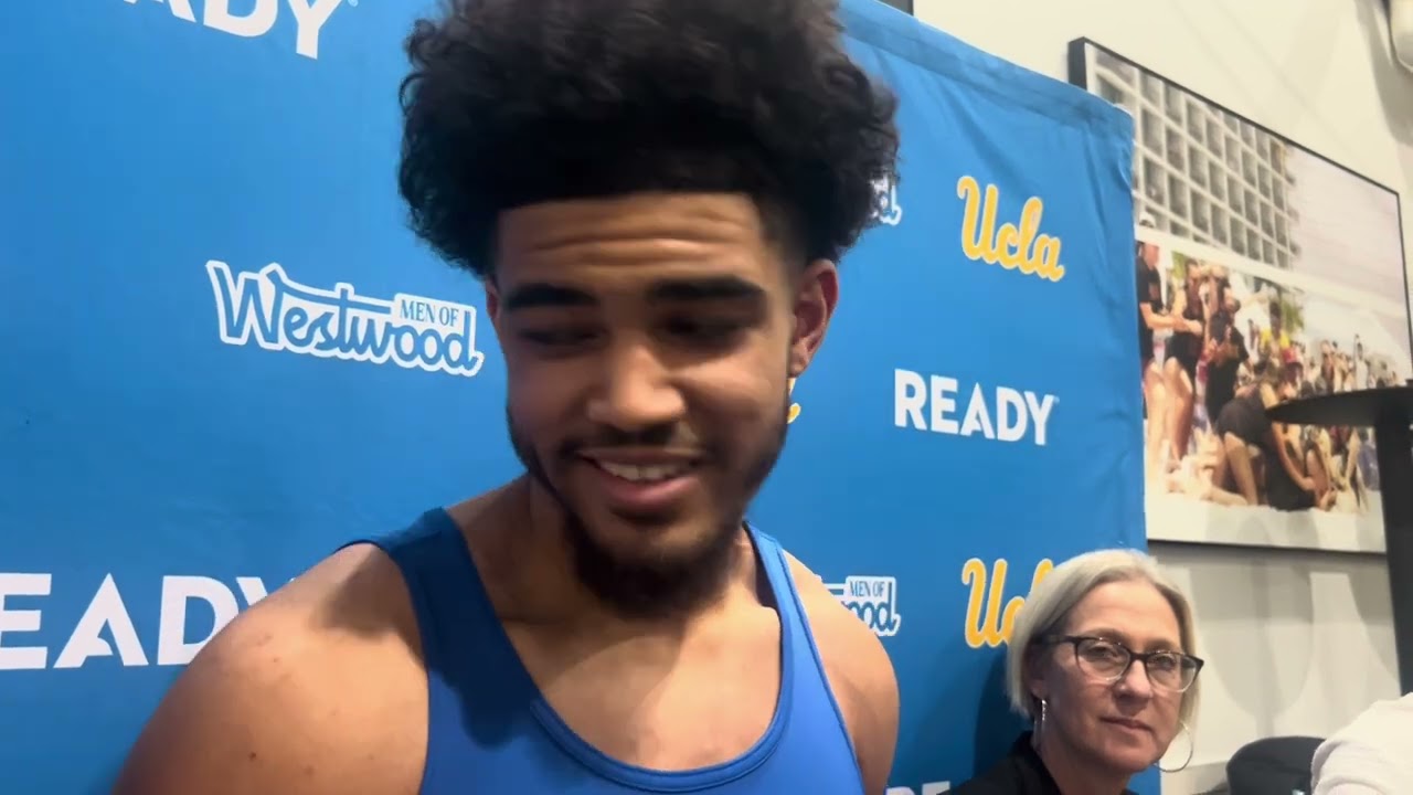 Эрик Фрини обсуждает победу UCLA над USC со счетом 89-68.