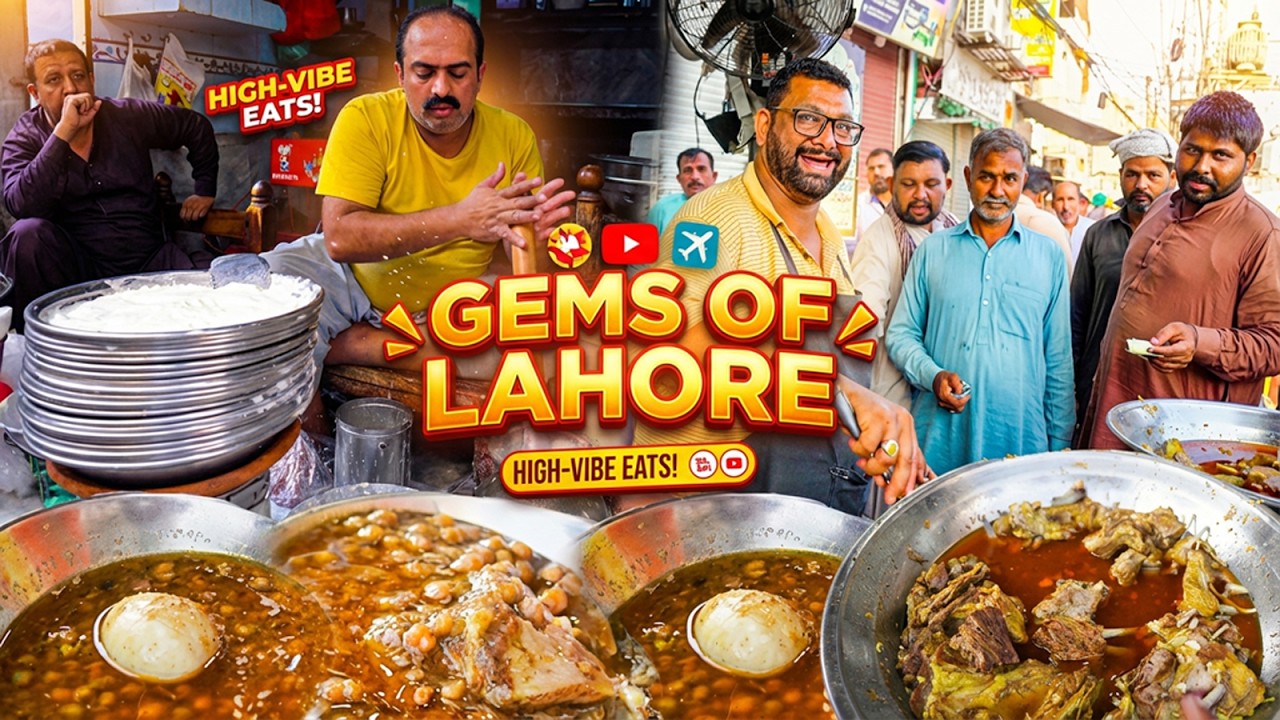 Gems of Lahore | Saleem Butt Mutton Chanay | Jada Lassi