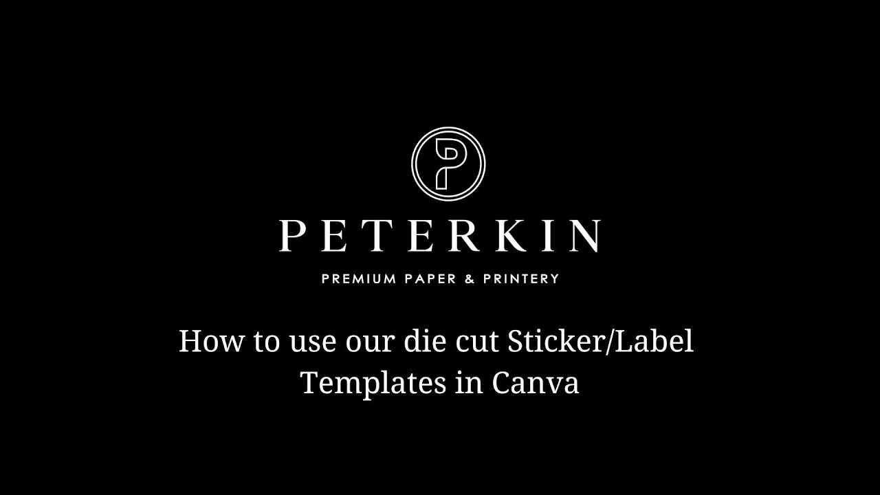 How to use our die cut Sticker/Label Templates in Canva