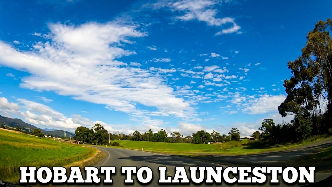 Realtime Long Drive | Hobart to Launceston