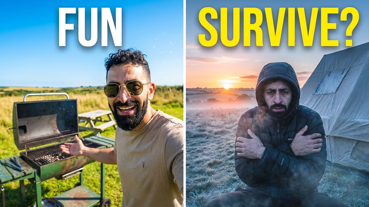 Can You Survive A Night In The Wild Camping With Friends?