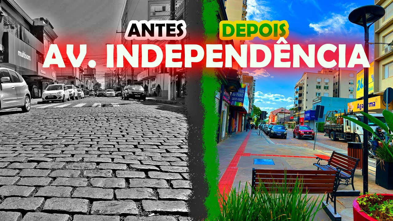 2 ANOS EM OBRAS AV. INDEPENDÊNCIA - São leopoldo Quase concluida!