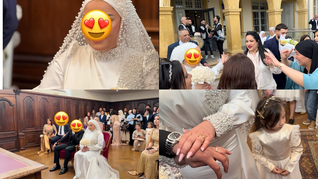واخيرا🇩🇿حفل خطوبة و عقد قران دنيا و تركيب خاتم 💍بكل تفاصيل أجواء جزائرية رائعة