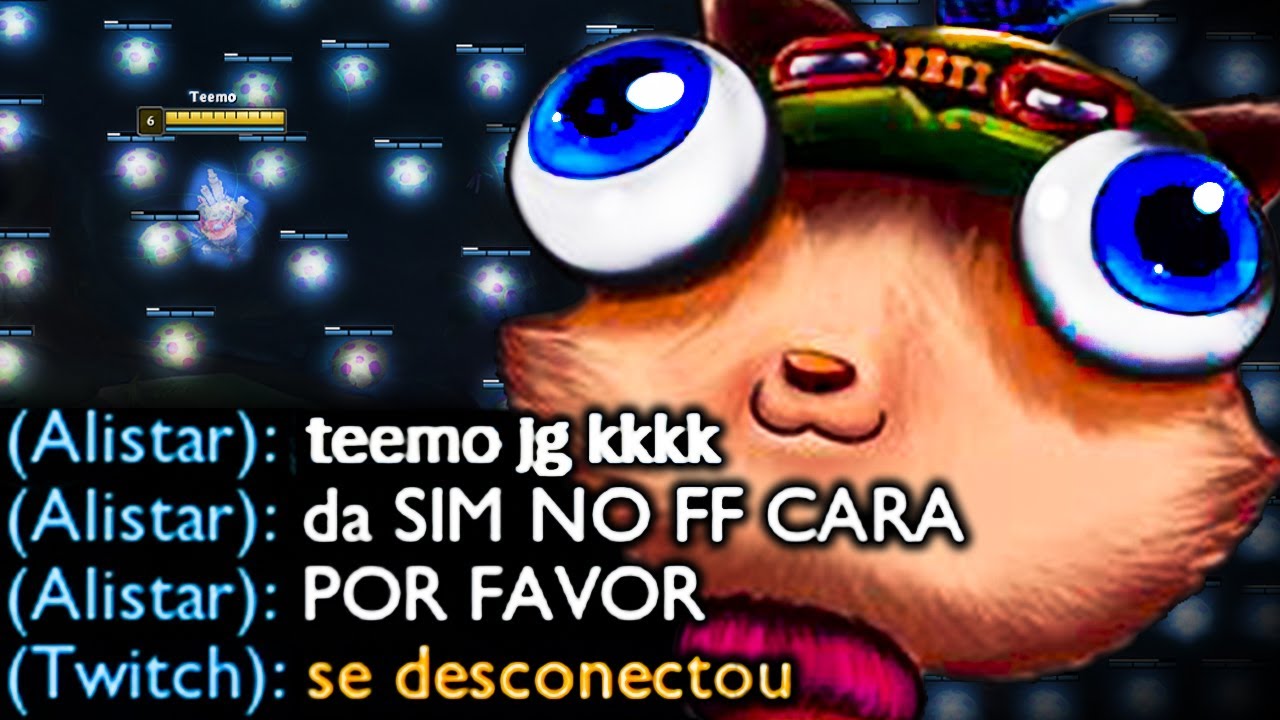 O JOGO MAIS DIFÍCIL DA MINHA VIDA DE TEEMO KKKKKKKK