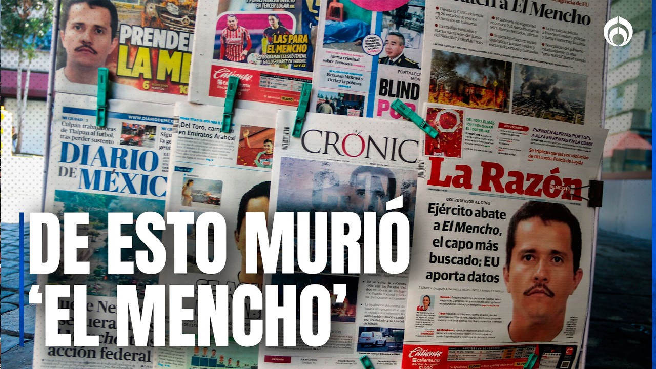 'El Mencho' murió por recibir disparos en pecho, abdomen y piernas