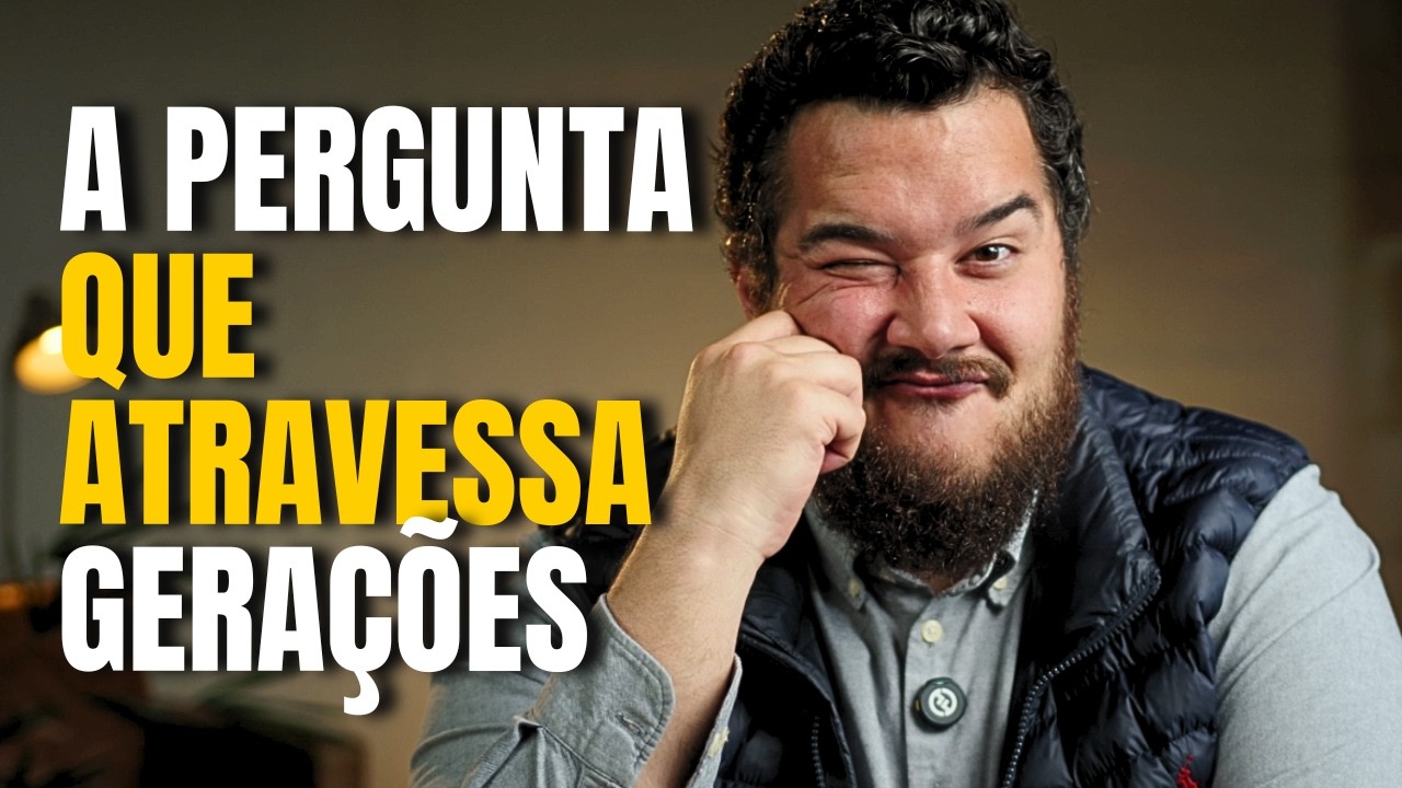 Porque Deus permite o sofrimento? | Bernardo Küster