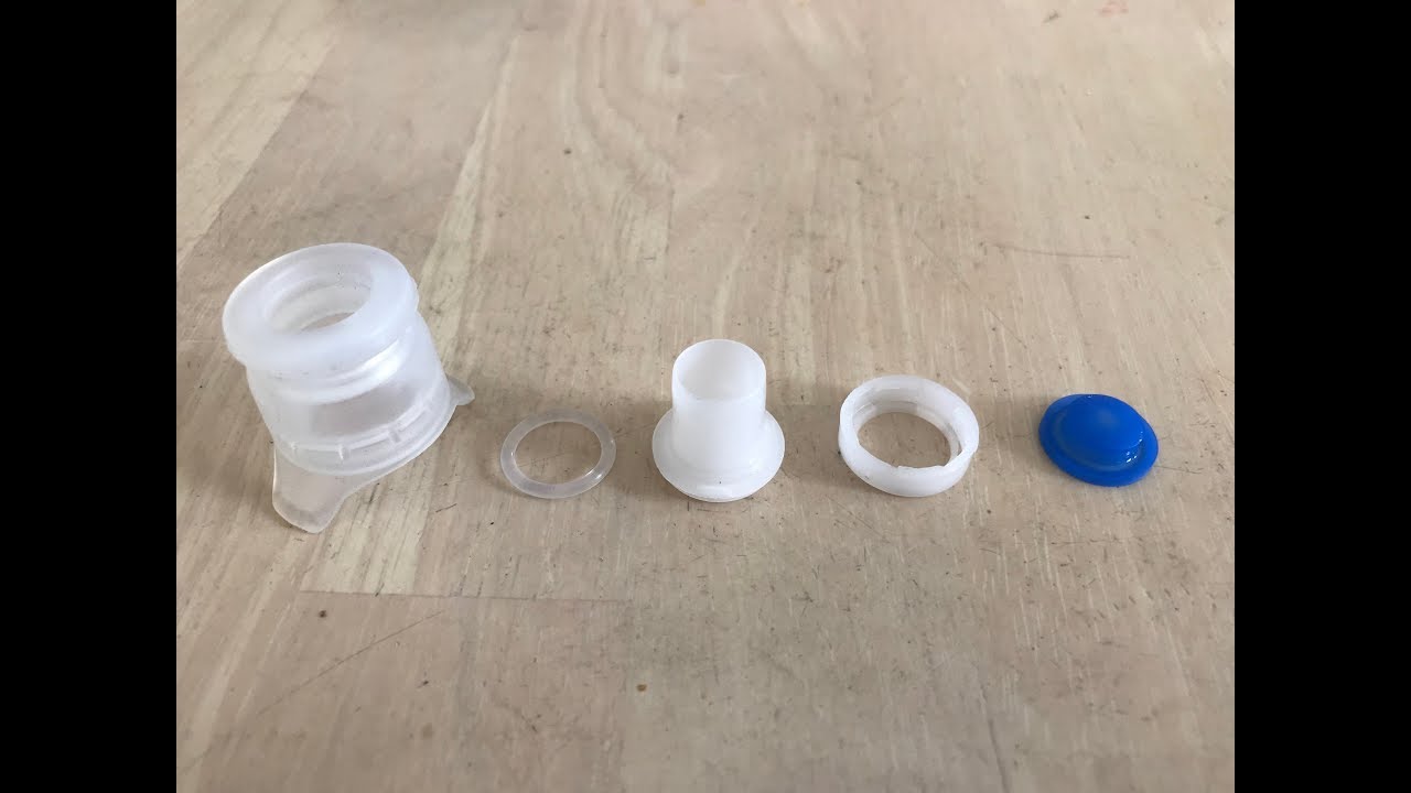 How to overhaul clean the camelbak jet valve on cycling bottles