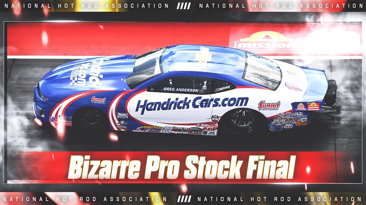 Грег Андерсон побеждает в странном финале Pro Stock на Национальном турнире Аризоны