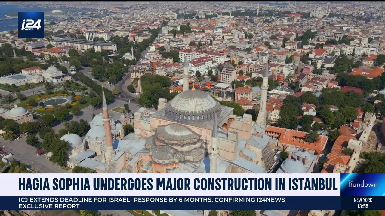 Istanbul's Hagia Sophia renovated to make it earth quake-proof